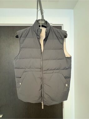 Eleventy Men's Carbon Quilted Puffer Vest